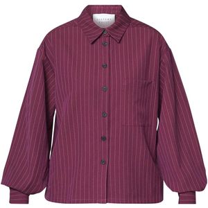 SisterS point Blouse Verina Sh2 19338 Bordeaux/cream Dames Maat - XS