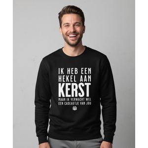 Ik Heb Een Hekel Aan Kerst | Sweater - Zwart - S