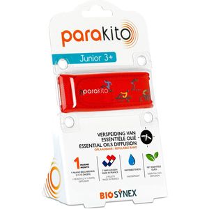 Para’kito Junior - Anti-Muggen Armband - Meerkleurig - Lichtgewicht - Waterbestendig