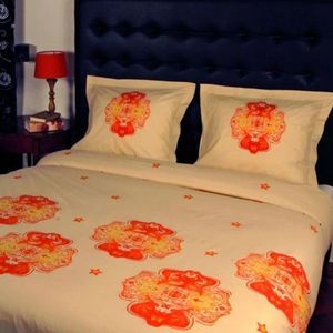 Refined Ashton Dekbedovertrek - Litsjumeaux - 240x200/220 cm - Ivoor