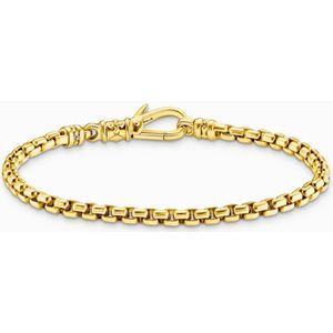 Thomas Sabo - A2186-413-L18 - Armband - Heren - Gerecycled Zilver - Geel Goud Verguld - 18cm