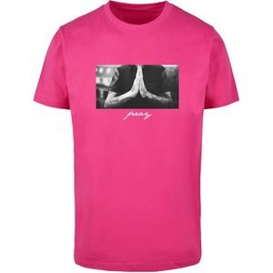 Mister Tee - Shirt 'Pray' - Grijs - T-shirt