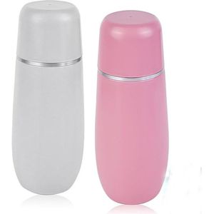 Peri Bottle - 2 stuks draagbare bidets - Vaginale Douche - Perineum - Zwanger - 400ML - Roze/wit