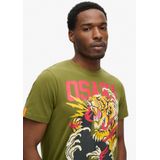 Superdry - Osaka 6 Narrative - T-shirt - Heren