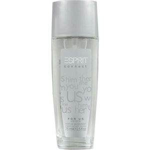 Esprit Deospray Unisex  Connect 75 ml - 1 stuks