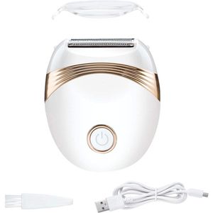 Epilator - epileerapparaat dames - gezichtsepilator vrouw - epilator dames - epilator gezicht - nat en droog ontharingsapparaat - voor armen, benen, gezicht, oksels - wit
