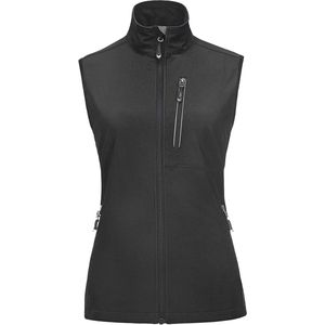 Lichtgewicht dames hardloopvest - ademend, winddicht en waterdicht softshell gilet