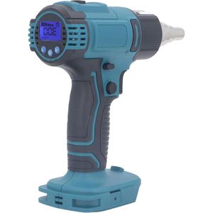 Lithium Heteluchtpistool ABS Draadloos LCD - Ambachten Handheld Warmtepistool met 4 Nozzles .