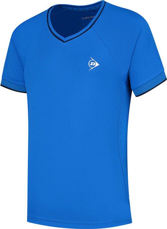 Dunlop - Girl's Club - Tennisshirt - Blauw - 128 cm