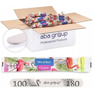 Aba Group Nagelvijl Recht 100/180 Slim - 500 Stuks