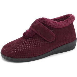 Neles Dames Pantoffel - 37801-4 Bordeaux - Maat 37