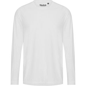 Neutral Recycled Performance Long Sleeve T-Shirt NER61050 - White - S