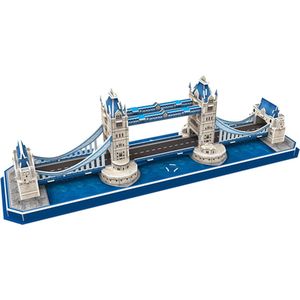 Premium Bouwpakket - Voor Volwassenen en Kinderen - Bouwpakket - 3D puzzel - Modelbouwpakket - DIY - Tower Bridge London