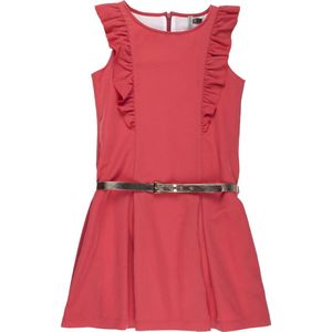 Rumbl Royal - Jurk - Satijn - Rood - Maat 122