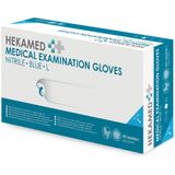 Hekamed - Soft Nitril - EHBO Handschoenen - Blauw - 100 Stuks
