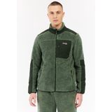 Protest Prtbleaker - Fleece vest Heren - Outdoor - High-pile fleece - Ritssluiting – Aspen Green