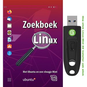 Linux-Mint 22 en Ubuntu 24.04 automatische installatiestick voor windows 10/11 computers + handboek