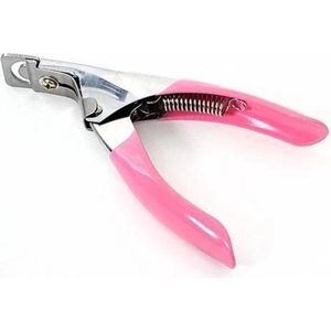 Jumada - Kunstnagel Tipknipper - Zilver - Acrylnagel Nageltang - RVS