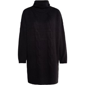 Mymo - Gebreide Jurk - Zwart