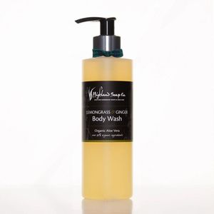 Lemongrass & Ginger – Fris & Pittig - Biologische Douchegel 250ml