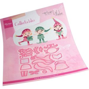 Marianne Design Collectable Christmas Elves by Eline & Marleen