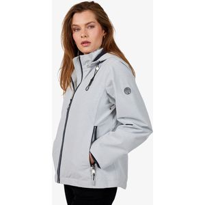 Frandsen Waterproof Parka Jacket Licht Grijs marine Maat 38