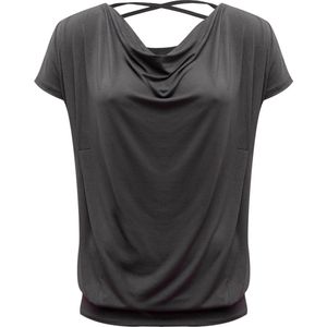 Yoga shirt vloeiende batwing ""ala"" - stonehenge S Loungewear shirt YOGISTAR