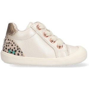 BunniesJR 225150-596 Meisjes Babysneakertjes - Roze - Leer - Veters