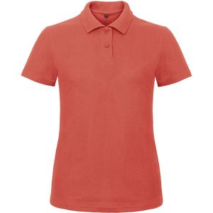 B&C Id.001 Ladies' Polo Shirt CGPWI11 - Pixel Coral - 3XL