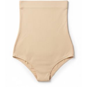 TAFUER - Corrigerende Ultra Hoge Taille Slip - Naadloze Shapewear voor Buik & Taille - Comfortabel High Waist Ondergoed - Beige - S/M - 1 Stuk