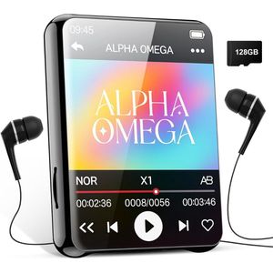 MP3 Speler Bluetooth - FM-Radio - Zwart