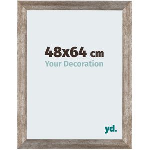 Puzzellijst 48x64 cm - Metaal Vintage - MDF - Mura