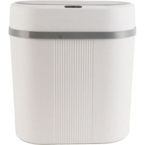12L Capaciteit Smart Prullenbak - Werkt op Batterijen - Automatische Inductie - Bewegingssensor - Slaapkamer Badkamer Keuken