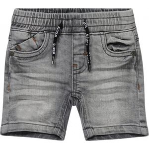 Dirkje Slim Fit Denim Short Jeans Shorts Grijs