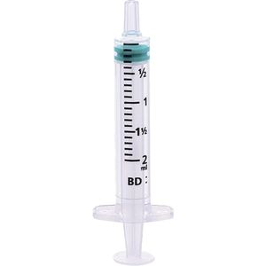 BD Emrald - Spuit 2ml - Leur Slip - Steriel - Per Stuk Verpakt - Per 10