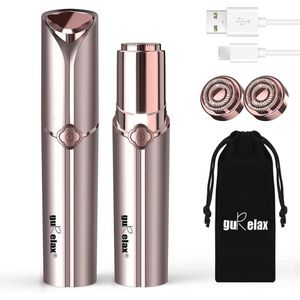 Oplaadbare Epilator voor Dames met Reservekoppen - Pijnloze Gezichtsepilator voor Wangen, Kin en Armen