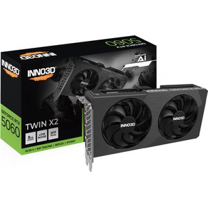 INNO3D - GeForce RTX 5060 TWIN X2 - Videokaart - 8GB - GDDR7 - PCIe 5.0