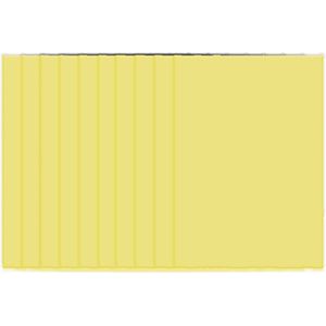 10x KTC Papier A4 160 grams pak à 50 vel geel