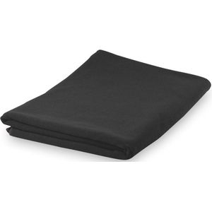 Zwarte badhanddoek microvezel 150 x 75 cm - ultra absorberend - super zacht - handdoeken
