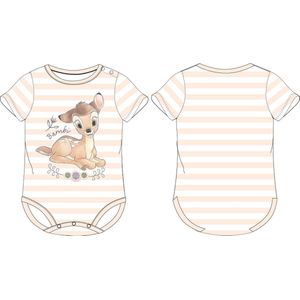 Rompertje Bambi liggend geel/wit maat 92