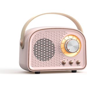 Bluetooth speaker - schattige mini luidspreker - Speakers - draagbare draadloze Bluetooth speaker - Roze