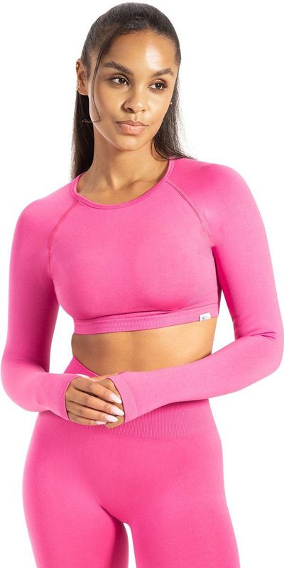 Smilodox - Linnea - Longsleeve - Dames - Extra Lange Mouwen - Geplooide Tailleband