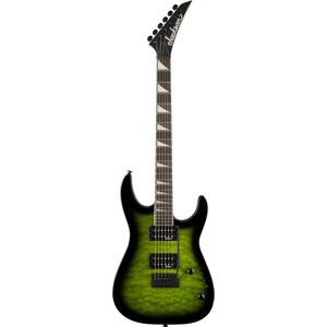 Jackson JS Series JS20 DKQ 2PT Transparent Green Burst - Elektrische gitaar