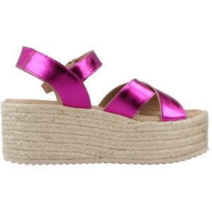 Schoenen - Roze - Rome Alpargata Wedges - Dames