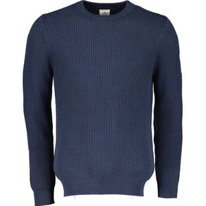 Hensen Pullover - Slim Fit - Blauw - M