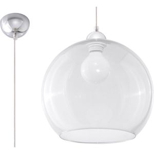 Trend24 Hanglamp Ball - E27 - Transparant