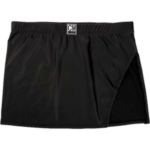 Sexy Mini Rok Heren - Leer Look - Heren Lingerie - Ondergoed - Zwart