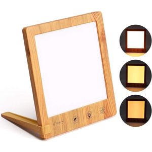 ApexArte® Lichttherapie Lamp - Daglichtlamp - Bureaulamp Led - Bruin