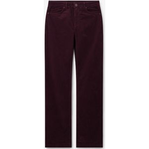 Sissy-Boy - Corduroy Flaired Broek - Donkerbruin