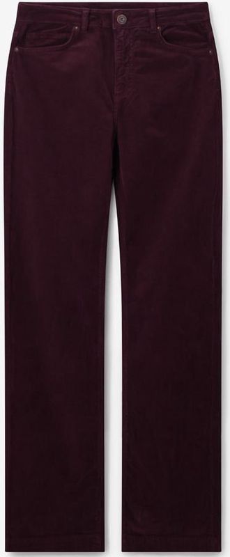 Sissy-Boy - Corduroy Flaired Broek - Donkerbruin
